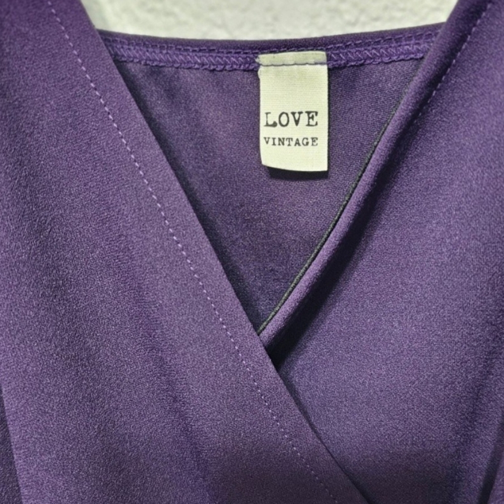 NWT❗️ Love Vintage puple dress size S - Picture 5 of 6